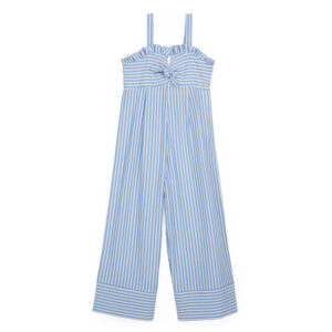 Romantic Day Girl Jumpsuit With Bow
