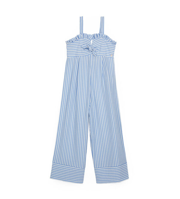 Romantic Day Girl Jumpsuit With Bow