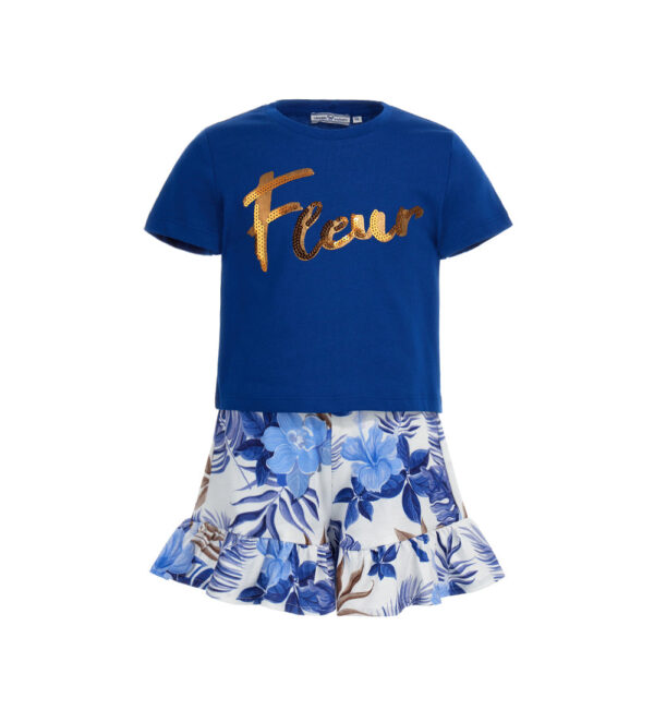 Romantic day girl t-shirt and short set 4 – Image 4