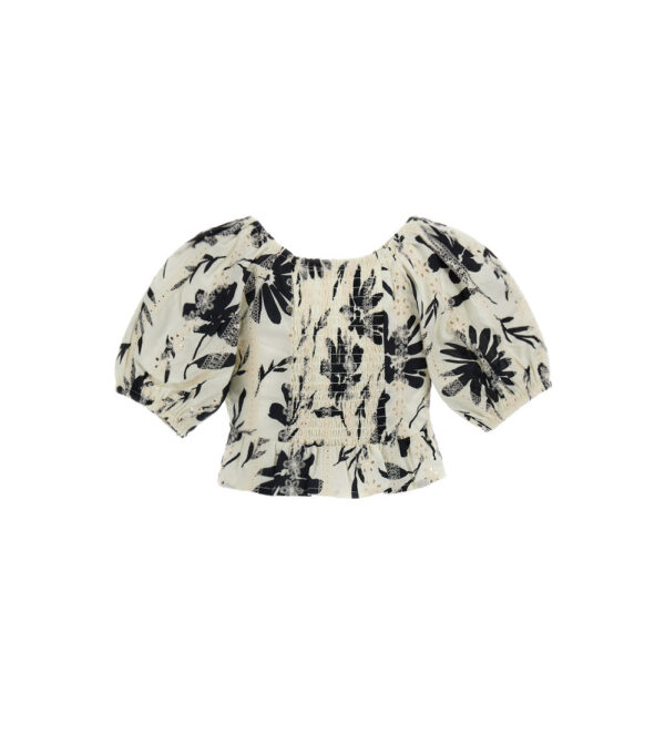 Ethno Hippy Chic Girl Short Top In Cotton – Image 2
