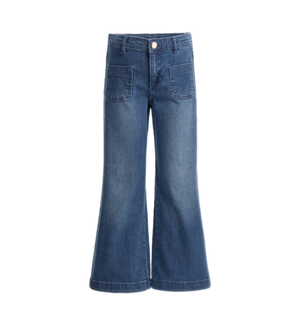 Ethno Hippy Chic Girl Straight Pants