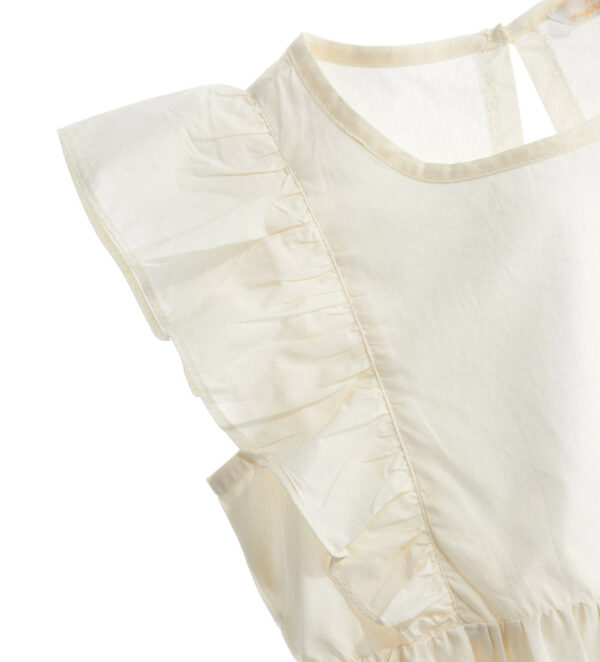 Ethno hippy chic girl dress in satin cotton – Image 5