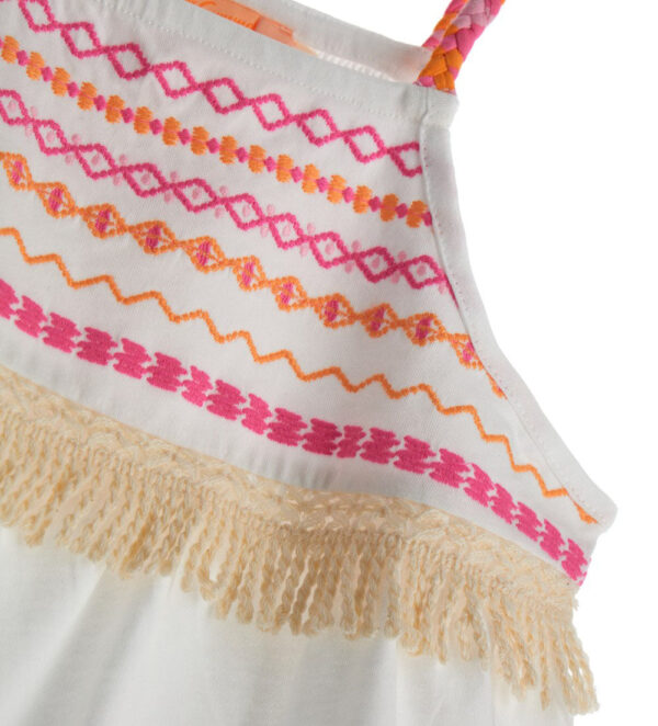 Boho Picnic Girl Top With Braided Straps – Image 3