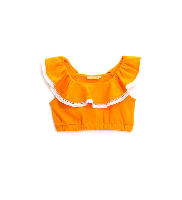 Boho picnic girl cotton top 2