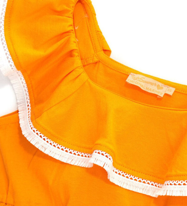 Boho picnic girl cotton top 2 – Image 2