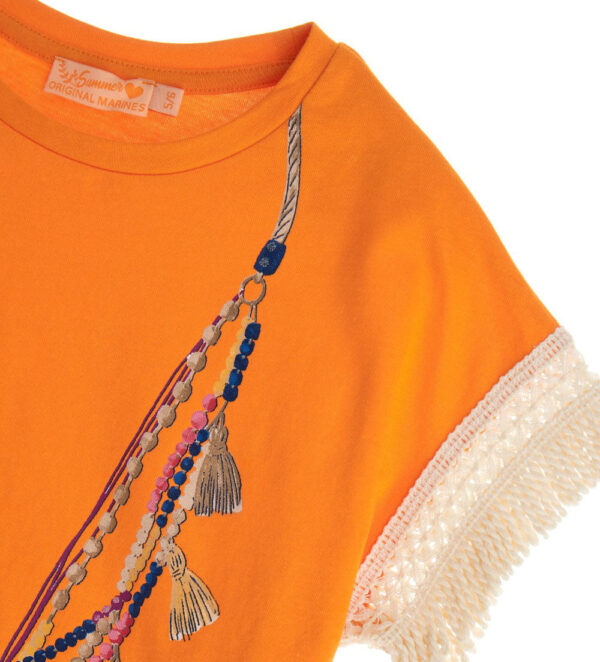 Boho Picnic Girl T-Shirt With Glitter 1 – Image 4