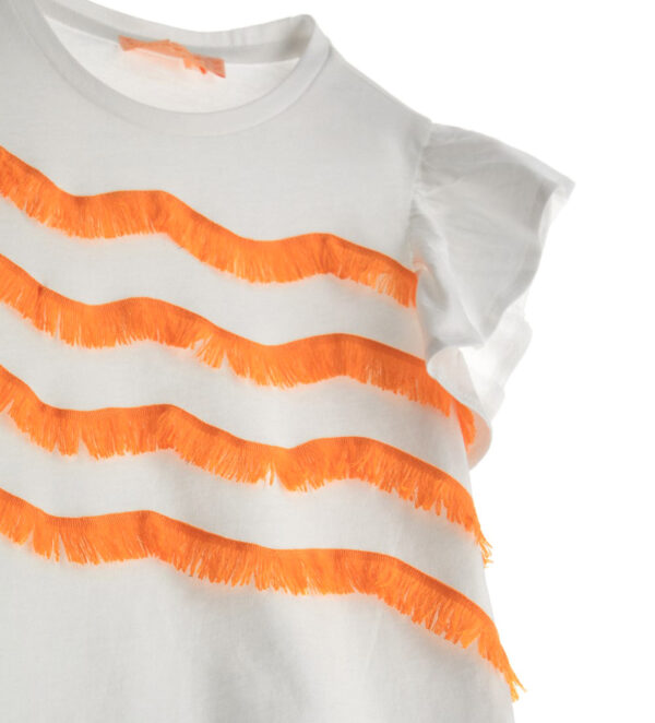 Boho Picnic Girl T-Shirt With Ruffles – Image 3
