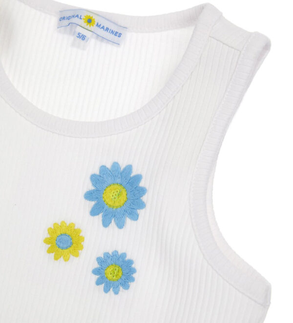 Bright summer girl ribbed top – Image 4