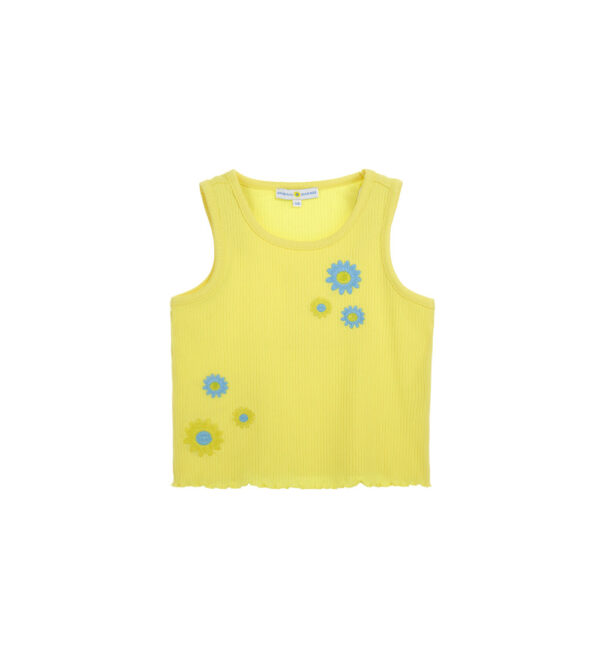 Bright summer girl ribbed top – Image 5