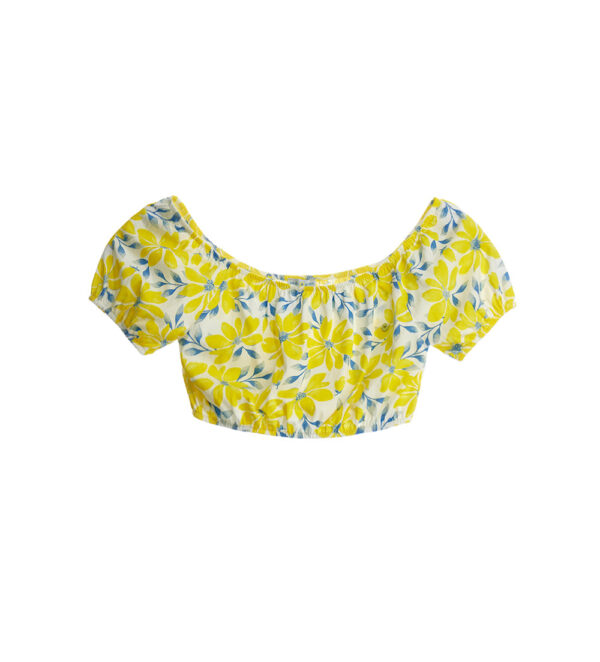 Bright Summer Girl Floral Top