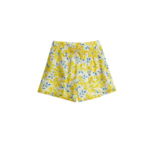 Bright Summer Girl Shorts With Laces