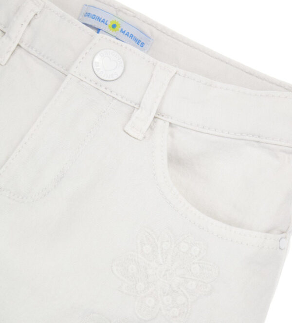 Bright summer girl shorts with embroidery – Image 8