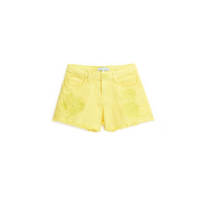 Bright summer girl shorts with embroidery