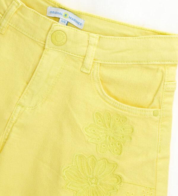 Bright summer girl shorts with embroidery – Image 4