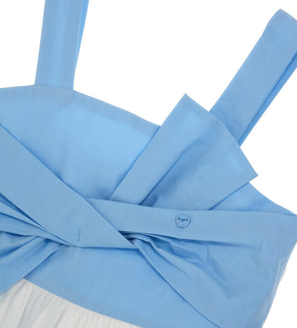 Bright Summer Girl Dress With Bow – Image 5