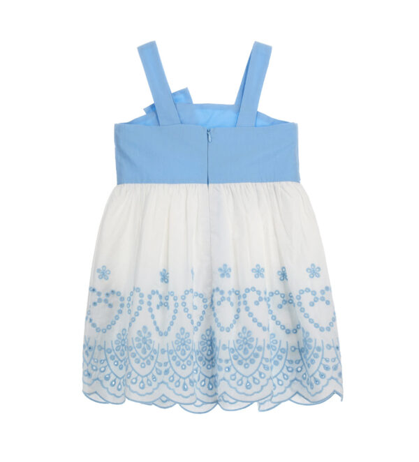 Bright Summer Girl Dress With Bow – Image 2