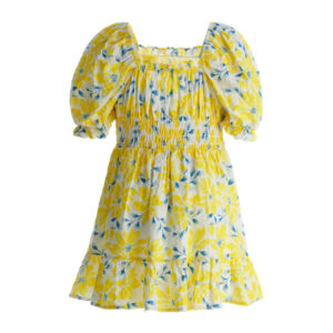 Bright Summer Girl Floral Dress