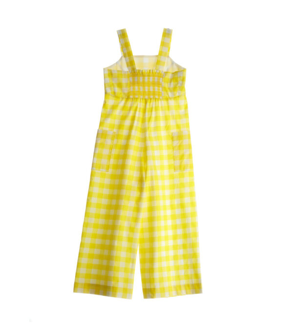 Bright Summer Girl Overalls With Print – Image 2