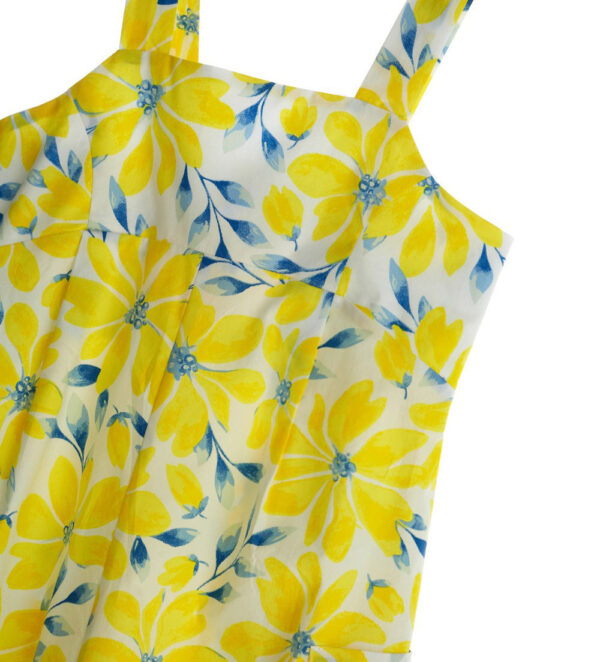 Bright Summer Girl Overalls With Print – Image 10