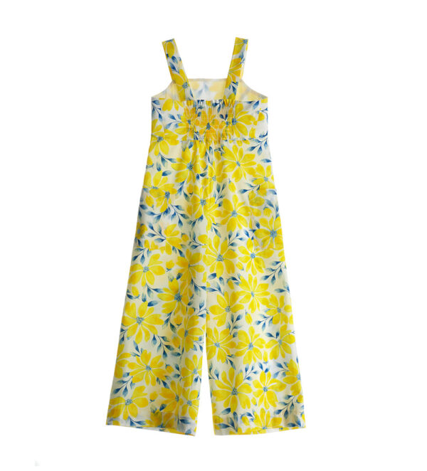 Bright Summer Girl Overalls With Print – Image 7