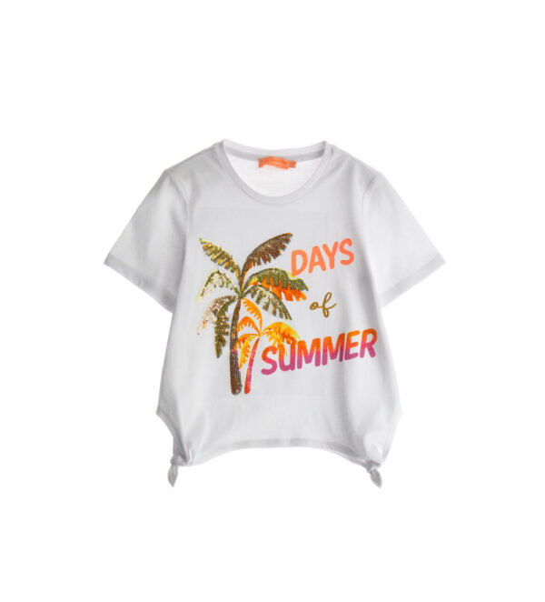 Boho picnic girl t-shirt with glitter 5 – Image 4