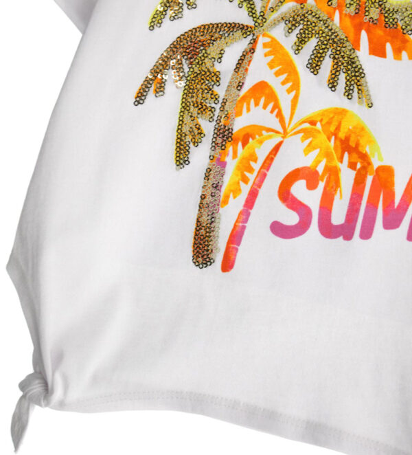 Boho picnic girl t-shirt with glitter 5 – Image 6
