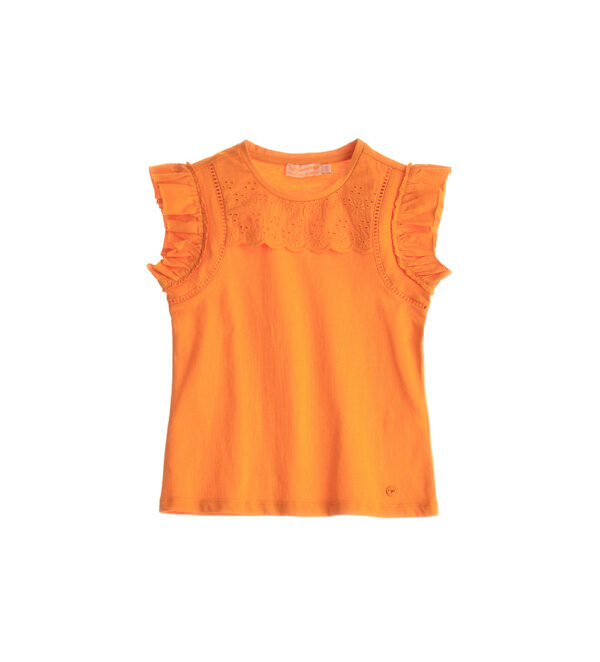 Boho Picnic Girl T-Shirt With Embroidery – Image 5