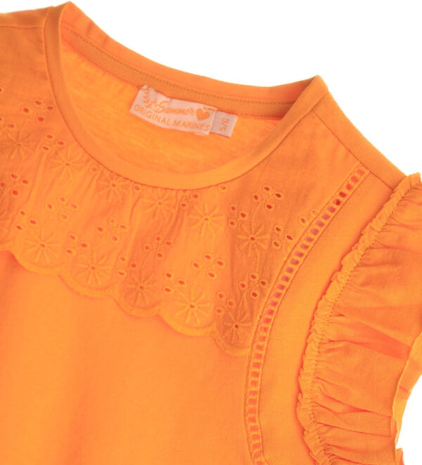 Boho Picnic Girl T-Shirt With Embroidery – Image 8