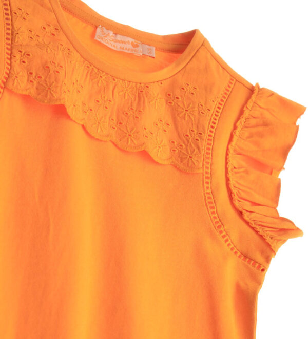 Boho Picnic Girl T-Shirt With Embroidery – Image 6