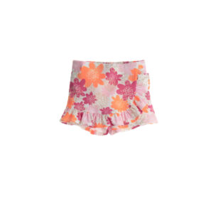 Boho Picnic Girl Trousers Skirt With Ruffles