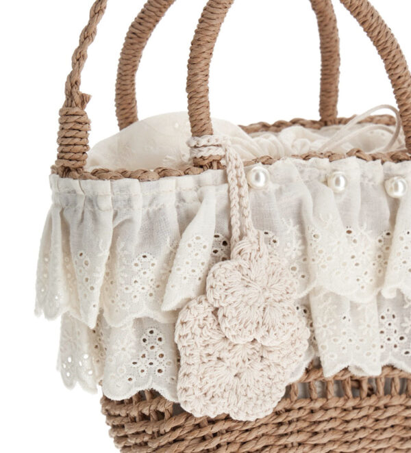 Basico spring girl straw bag – Image 3