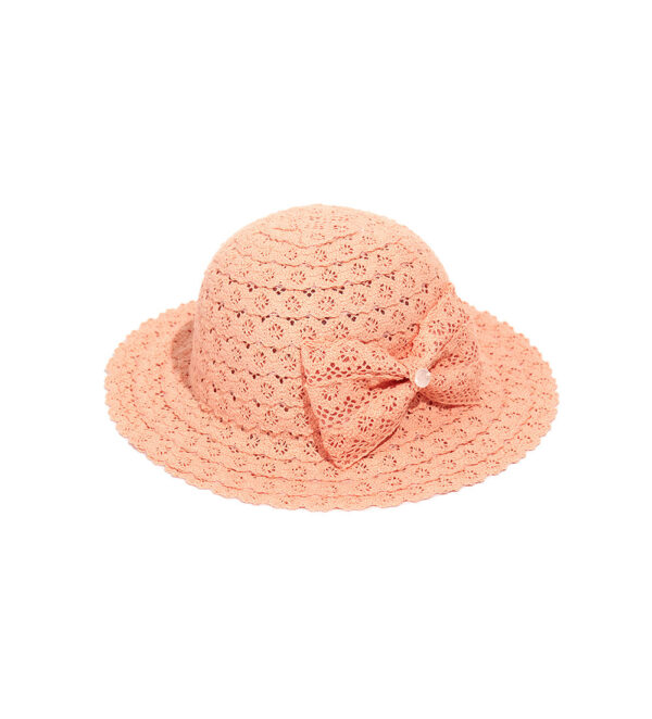 Basico spring baby girl brim hat 2