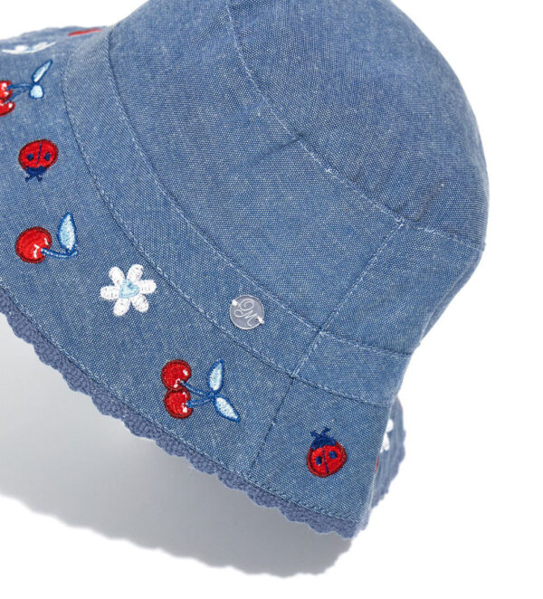 Basico spring baby girl denim hat – Image 2