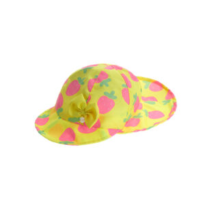 Basico spring baby girl beach hat