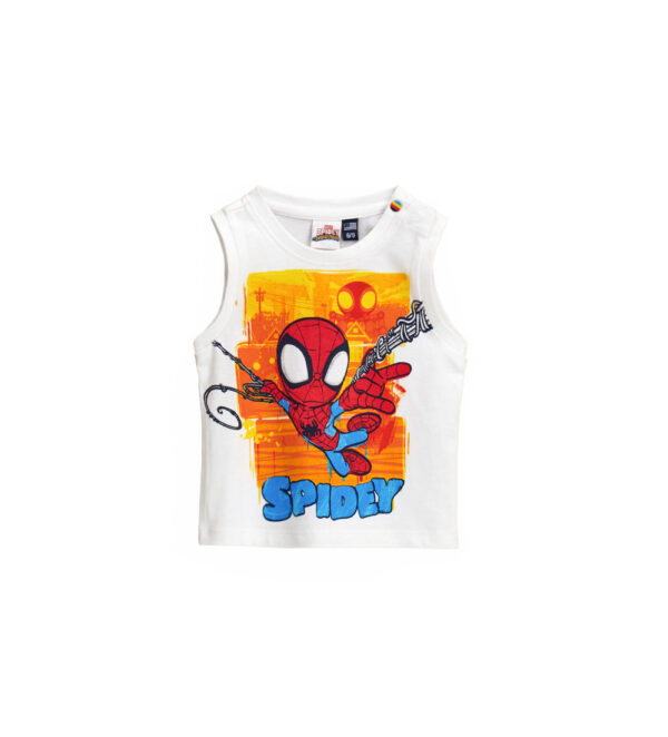 Bahia match baby boy marvel tank top