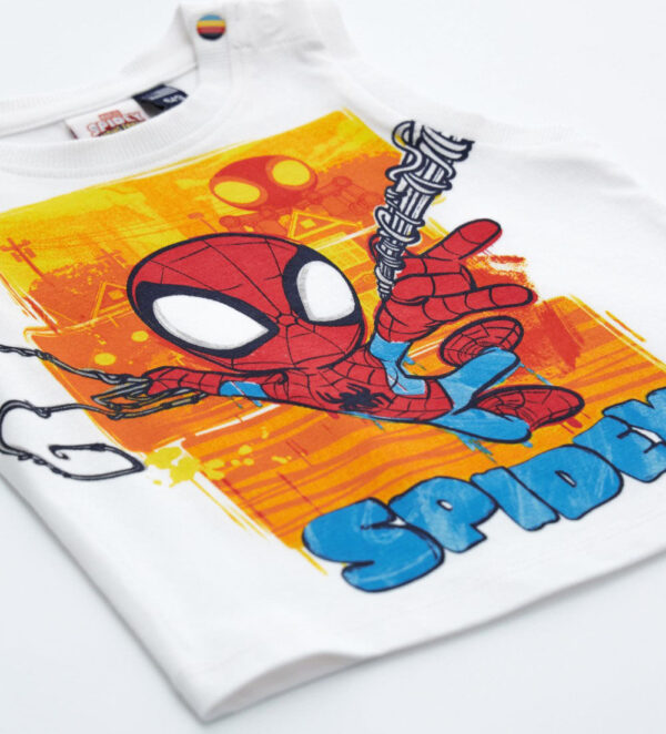 Bahia match baby boy marvel tank top – Image 3