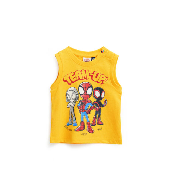 Bahia match baby boy marvel tank top – Image 5