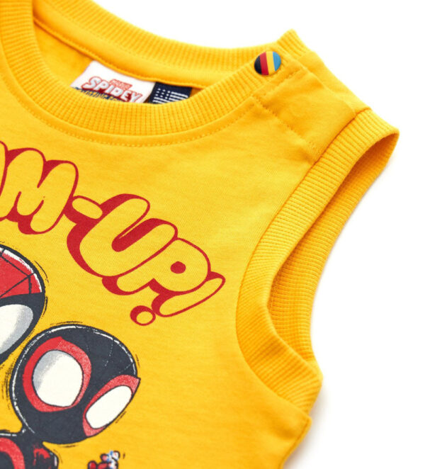 Bahia match baby boy marvel tank top – Image 7