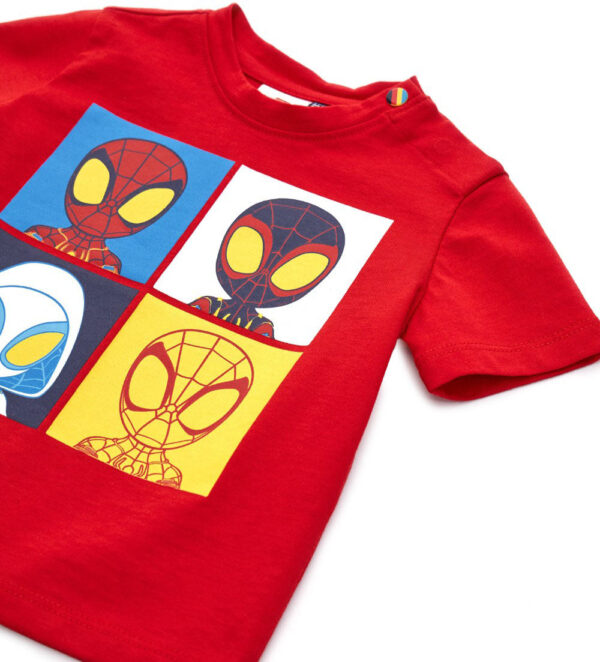 Bahia match baby boy marvel t-shirt – Image 3