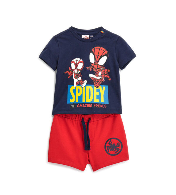 Bahia match baby boy marvel 2 piece set