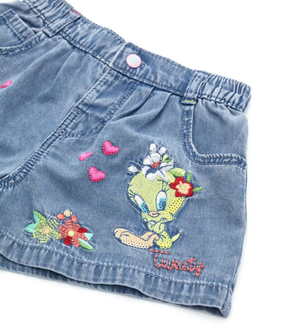 Colorfully baby girl warner tweety bermuda shorts – Image 4