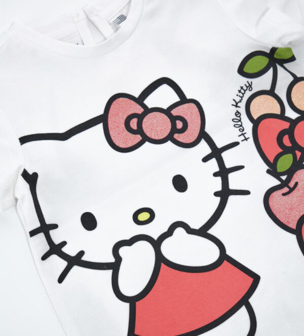 Flower market baby girl hello kitty t-shirt – Image 5