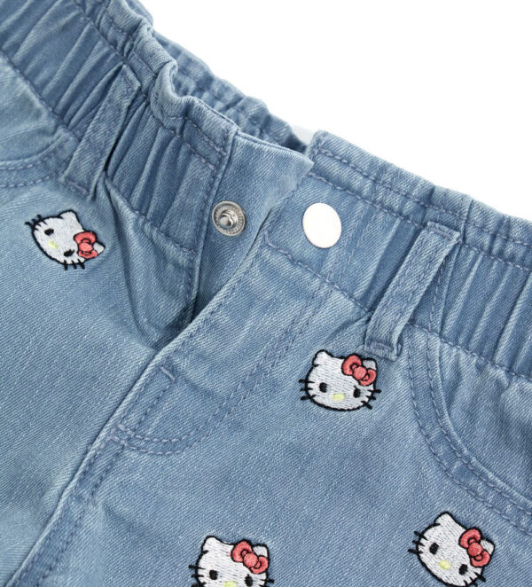 Flower market baby girl hello kitty bermuda shorts – Image 4