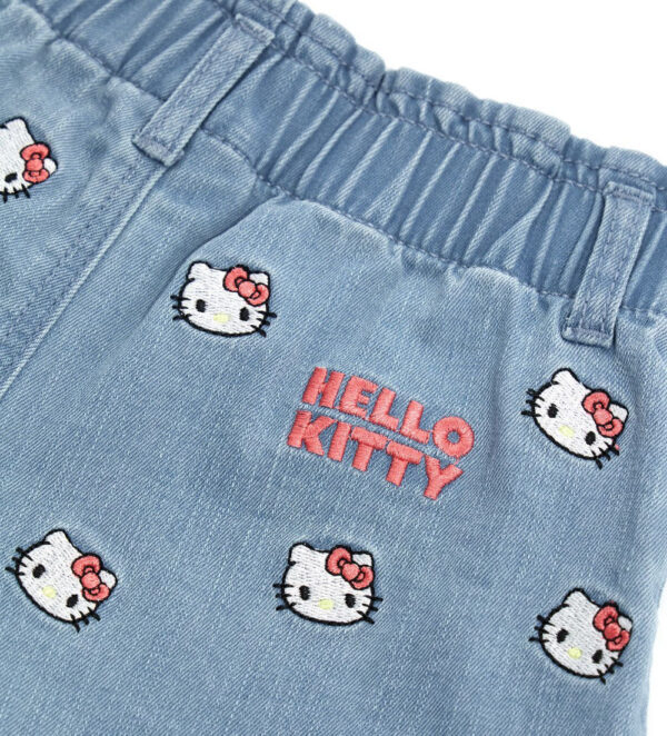 Flower market baby girl hello kitty bermuda shorts – Image 3