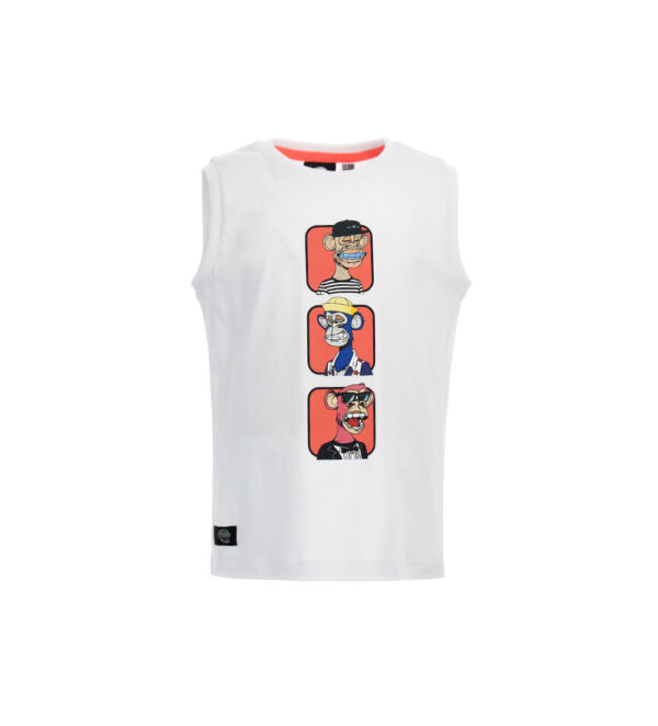 Stay on board boy army of apes tank top