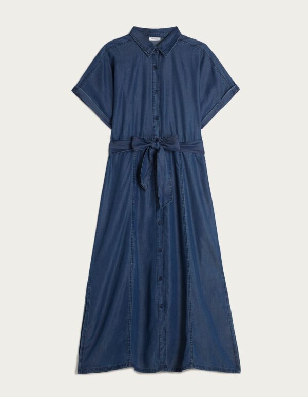 Denim Woman Full-Long Dress – Image 4