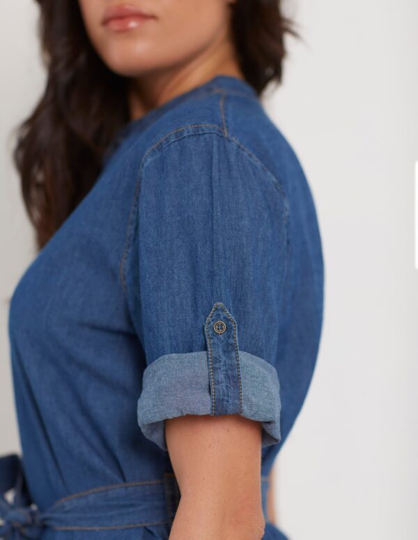 Denim Woman Oversize shirt – Image 3