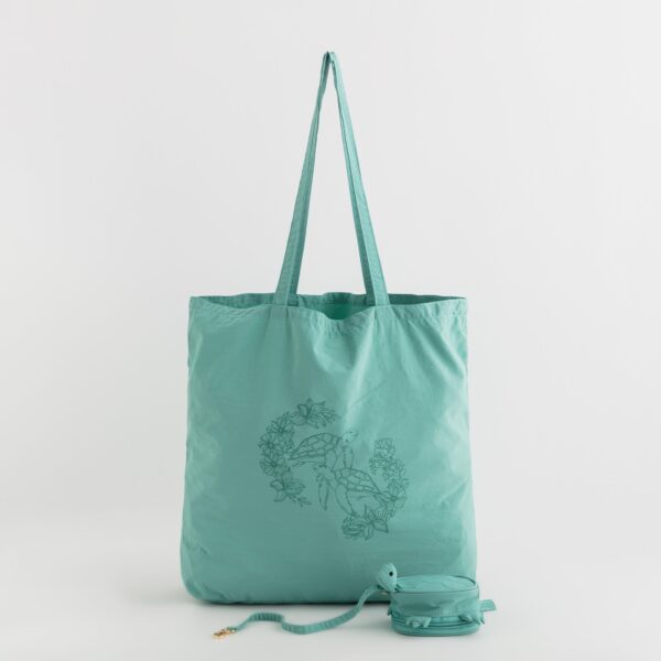 Friendly Turtle Woman Bags Folding Shopping
