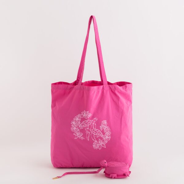 Friendly Turtle Woman Bags Folding Shopping – Image 4