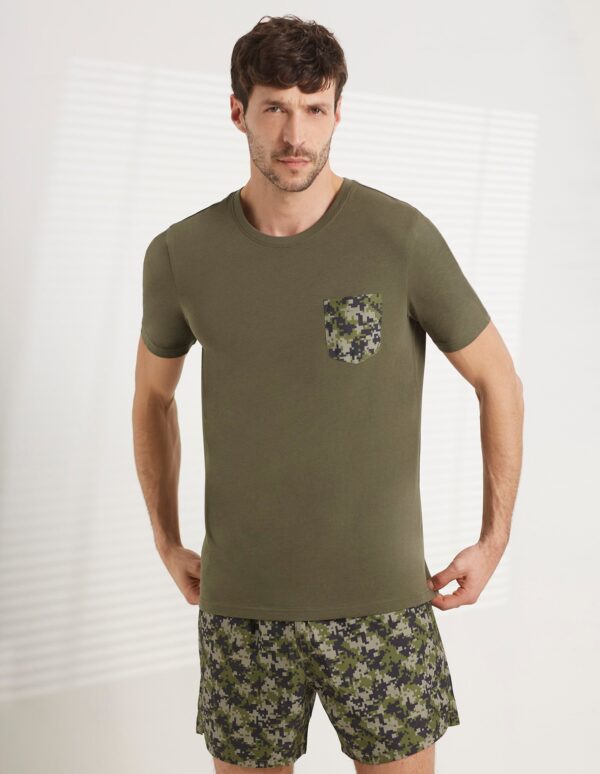 Camouflage Man T-Shirt